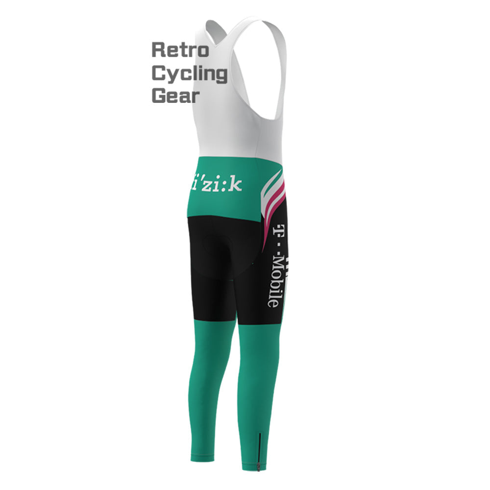 T-Mobile Bianchi Fleece Retro Long Cycling Kits