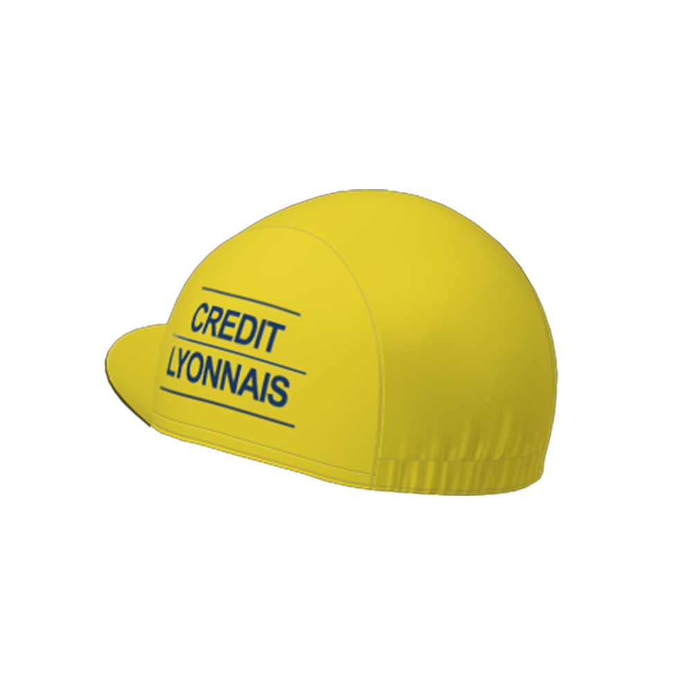 Yellow CARRERA Retro Cycling Cap