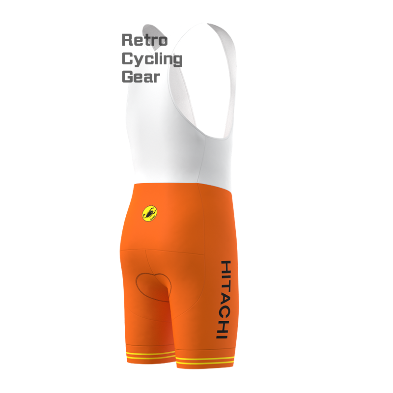 HITACHI Retro Bib Cycling Shorts