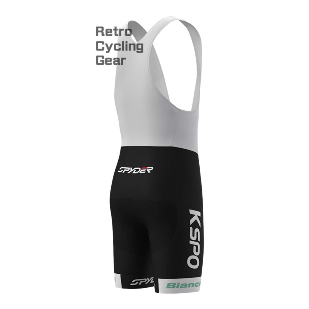 KSPO Bianchi Retro Bib Cycling Shorts