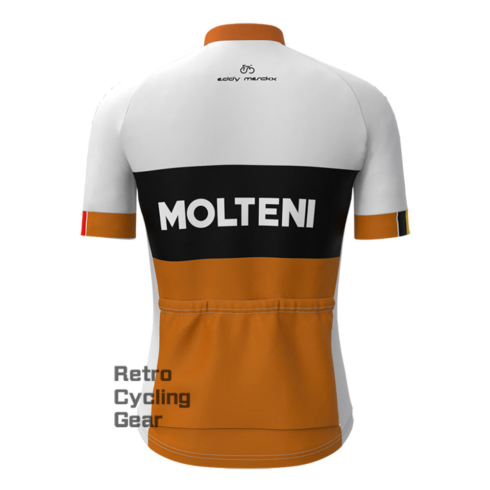 Italy MOLTENI Retro Short Sleeve Cycling Jersey