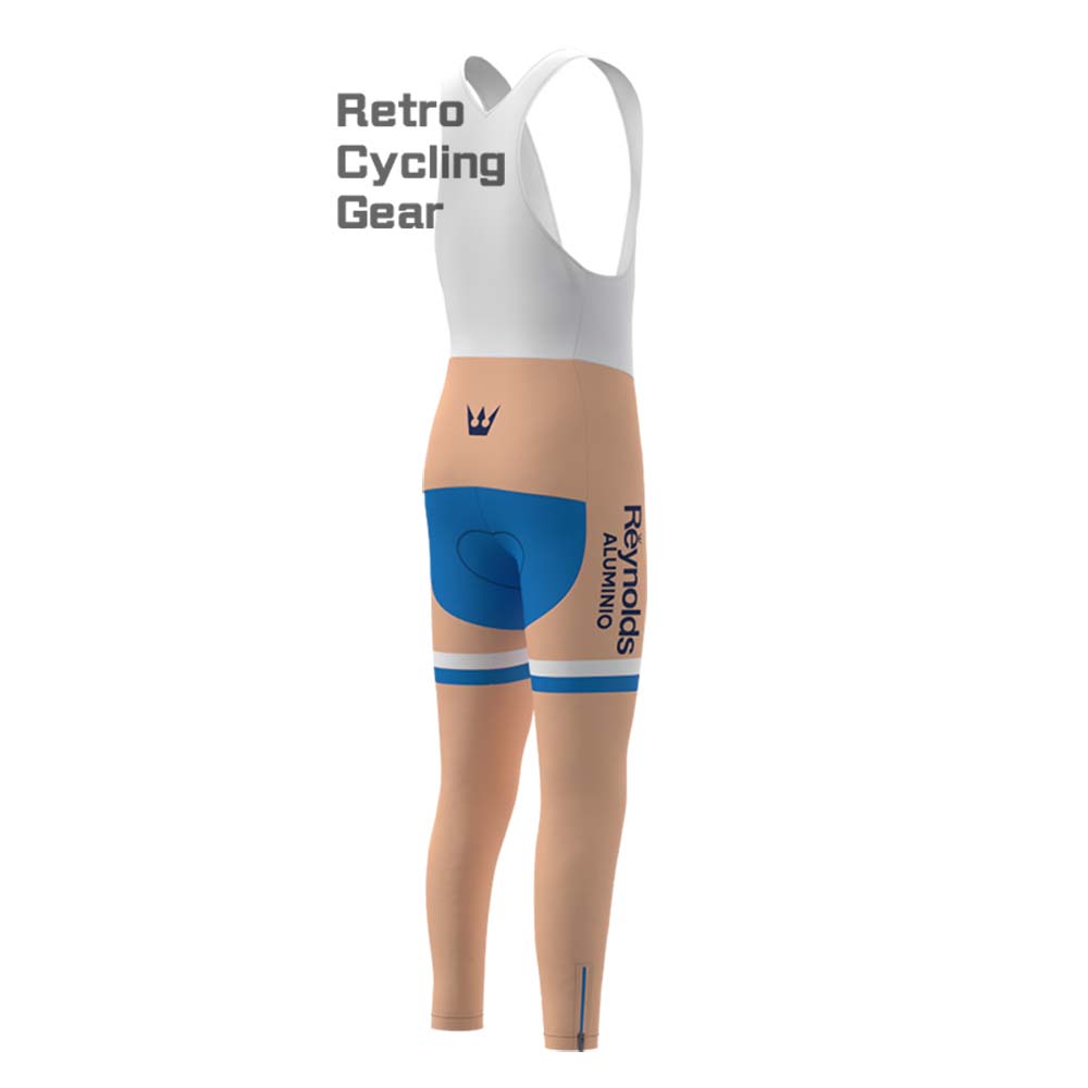 1980s Reynolds Fleece Retro Cycling Bib Pants