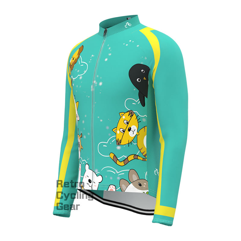 Green critter Long Sleeve Jersey