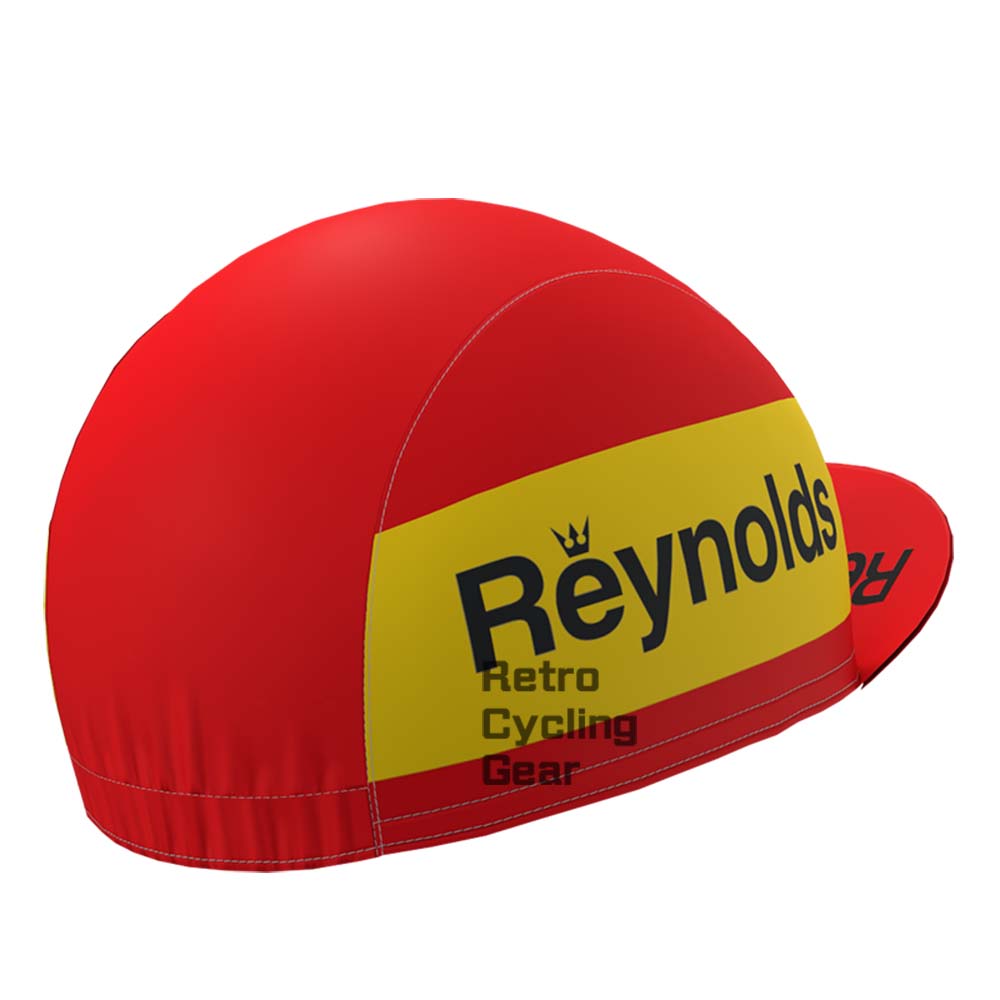 1980s red Reynolds Retro Cycling Cap