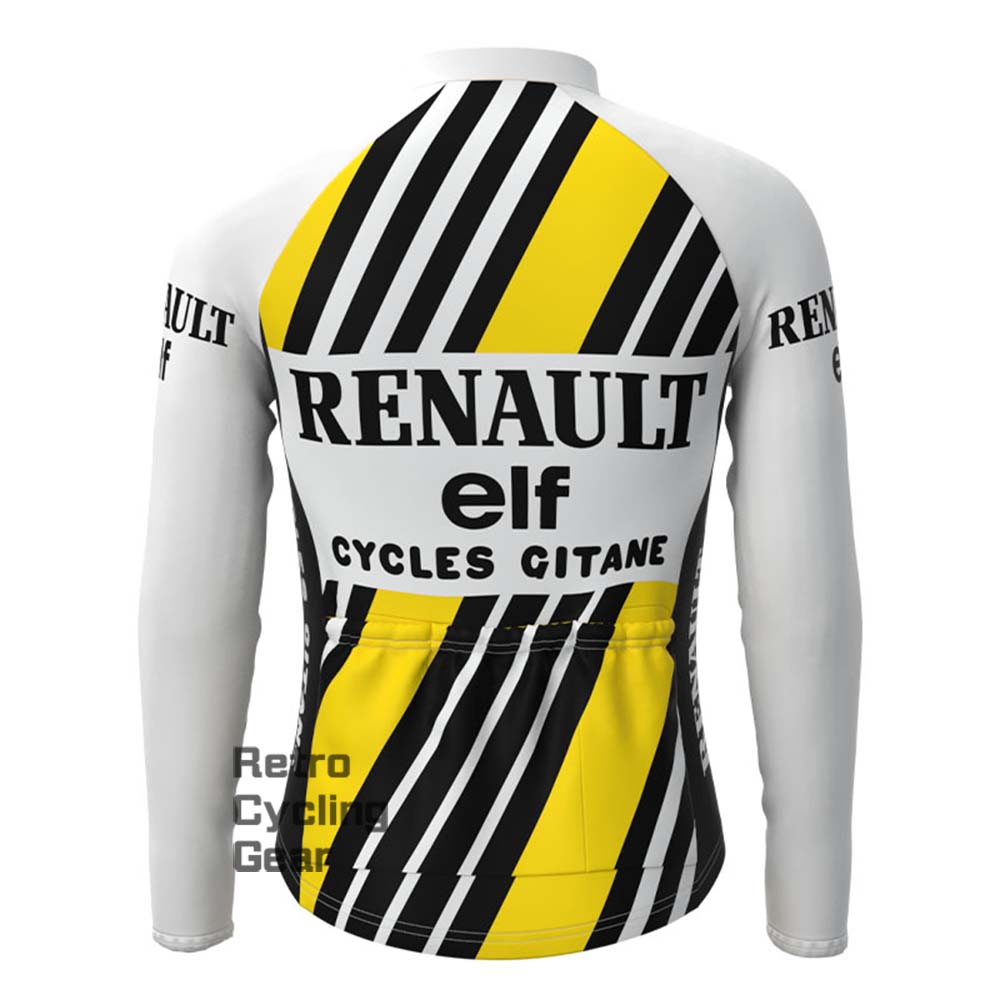 1980s elf Retro Long Sleeve Cycling Kits