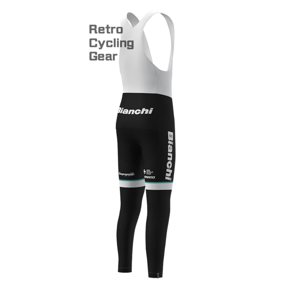 blue Bianchi Long Sleeve Cycling Kits