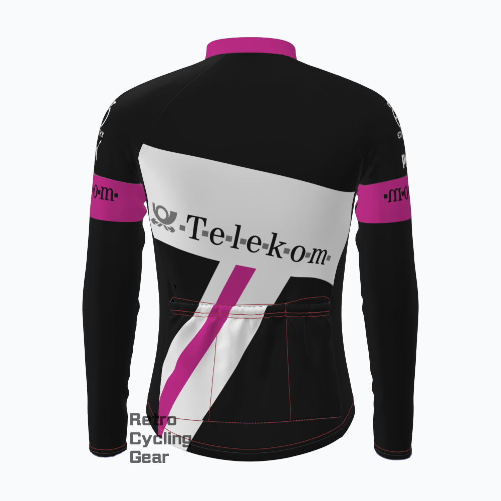 Telekom Fleece Retro Long Sleeves Jerseys