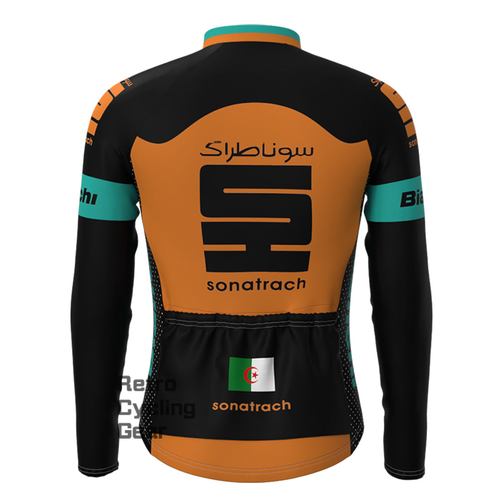 Sonatrach Bianchi Fleece Long Sleeves Jerseys