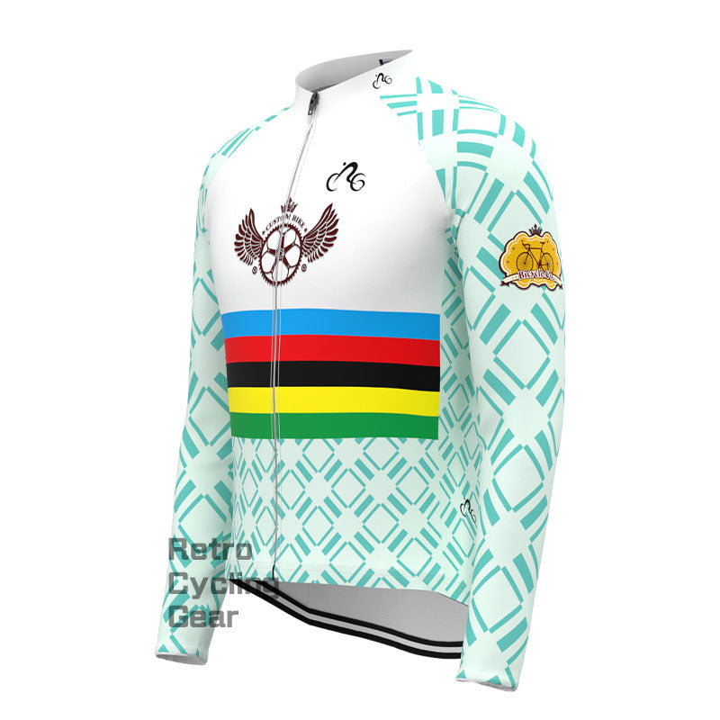 Square green Long Sleeve Jersey