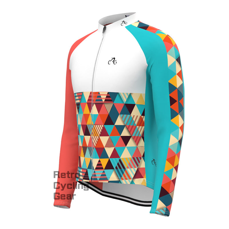 Color triangle Long Sleeve Jersey