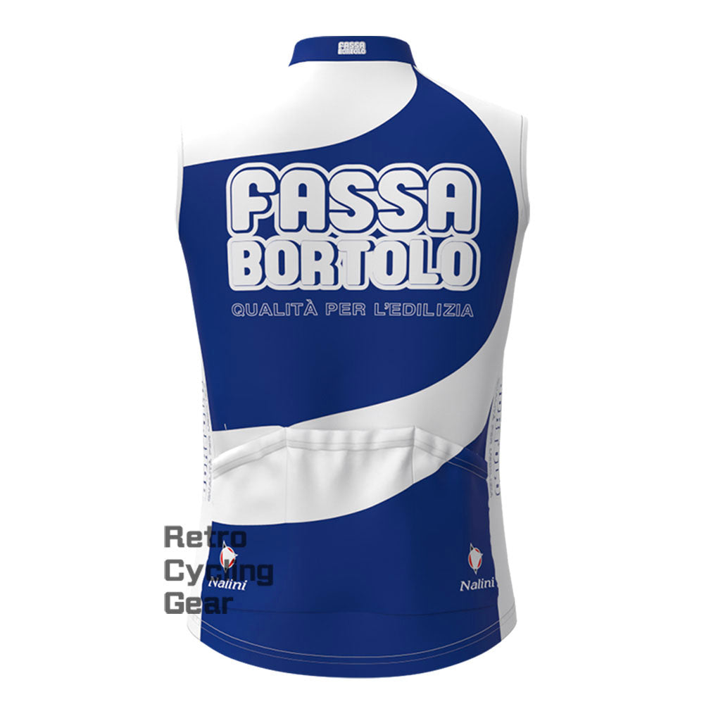 2004 Fassa Bortolo Fleece Retro Cycling Vest