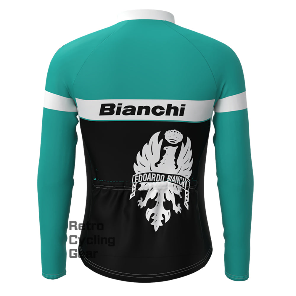 Team  Bianchi Fleece Long Sleeves Jerseys