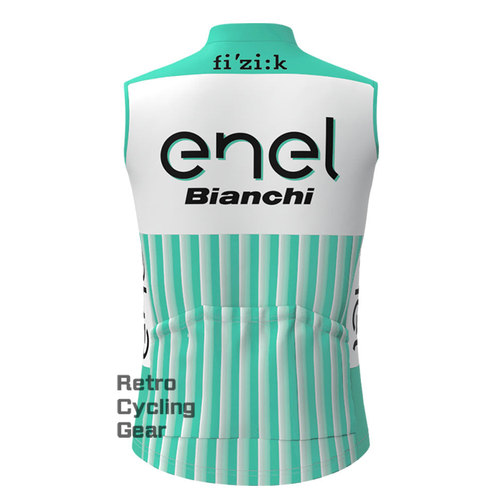 2017 Enel  Bianchi Fleece Cycling Vest