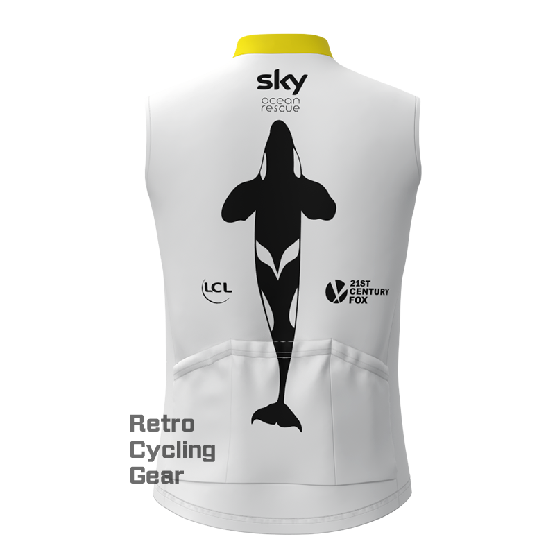 2018 sky Retro Cycling Vest