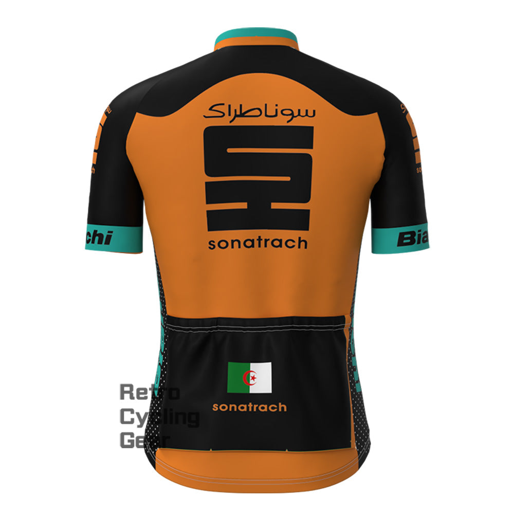 Sonatrach Bianchi Short Sleeve Cycling Kits