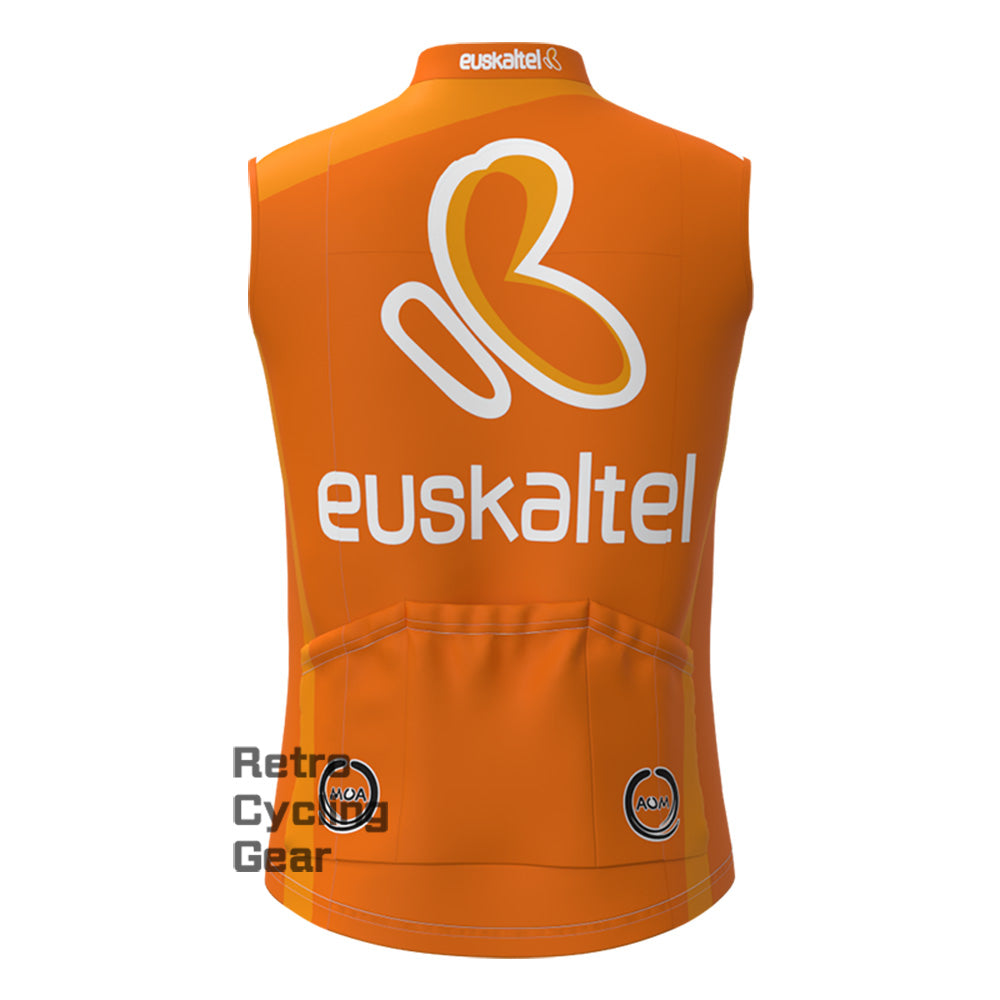 2009 euskadi Fleece Retro Cycling Vest