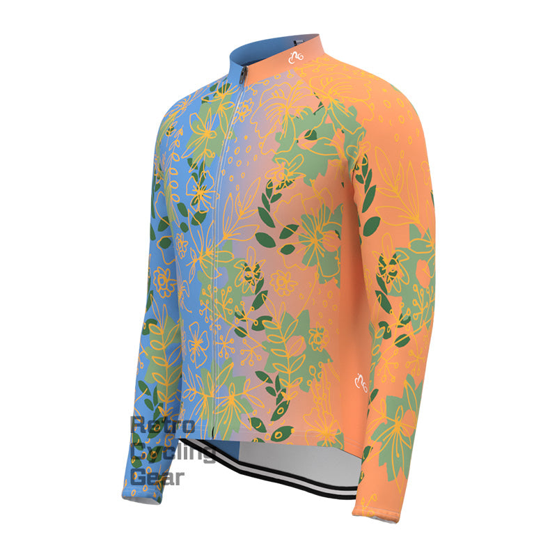 flowers Fleece Long Sleeve Jersey