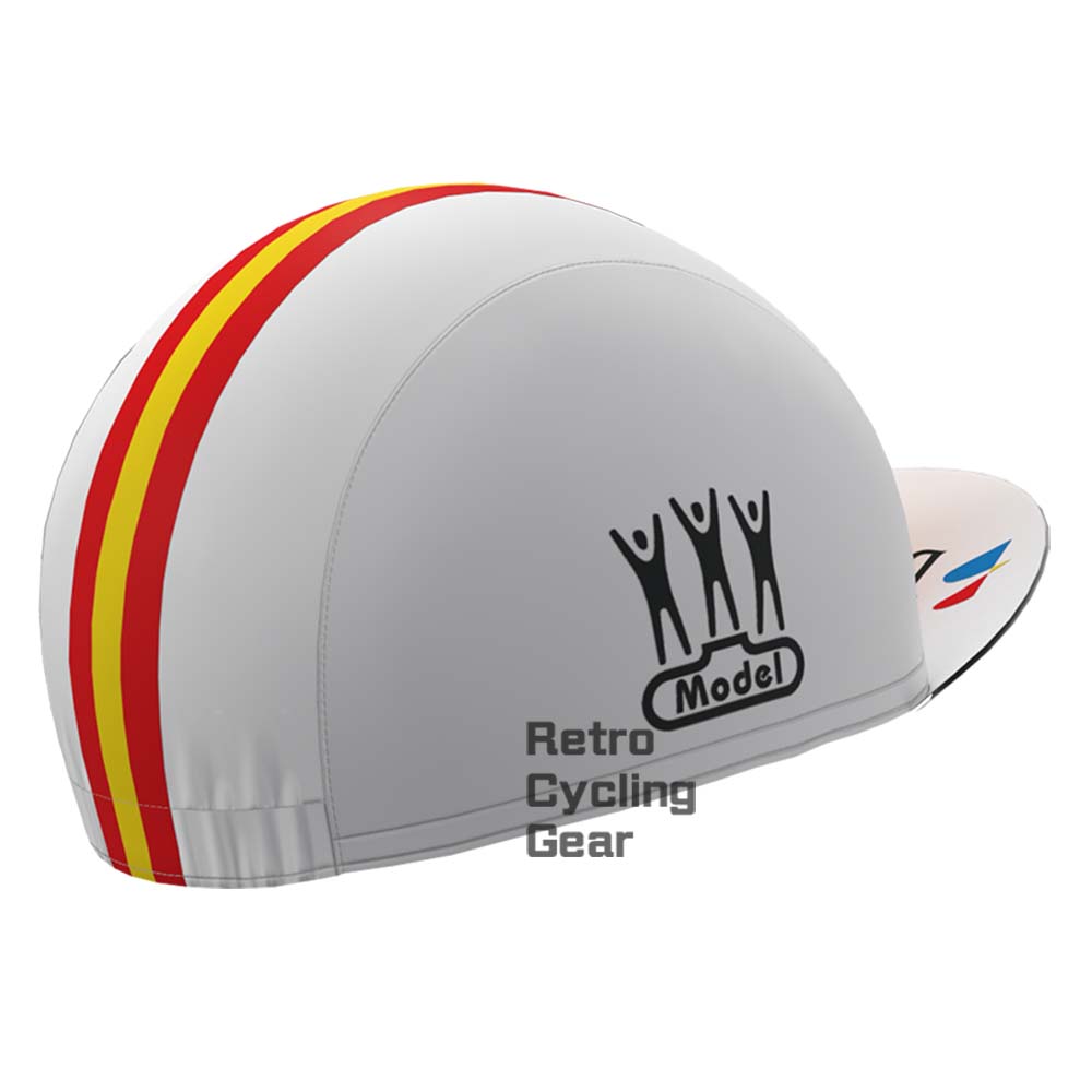 White Banesto Retro Cycling Cap