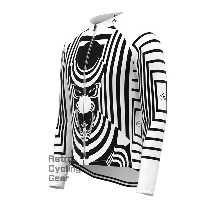 Zebra Mask Fleece Long Sleeve Jersey