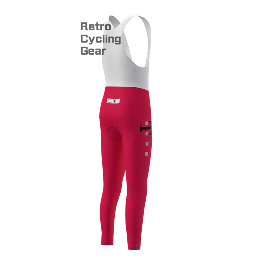 T Red Retro Long Sleeve Cycling Kits