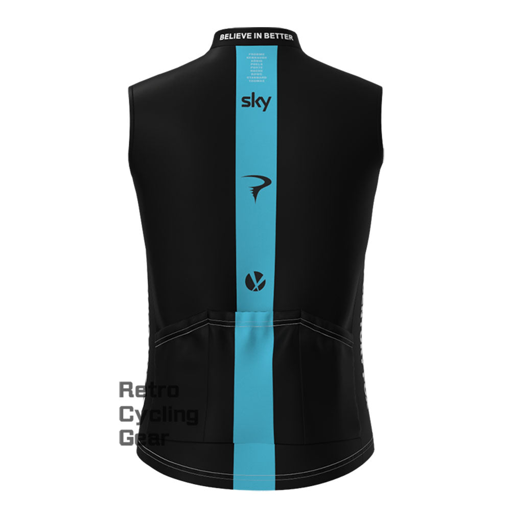 2016 black sky Retro Cycling Vest