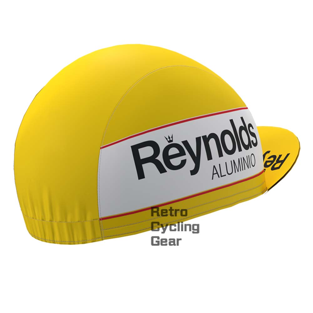 1990s yellow Reynolds Retro Cycling Cap