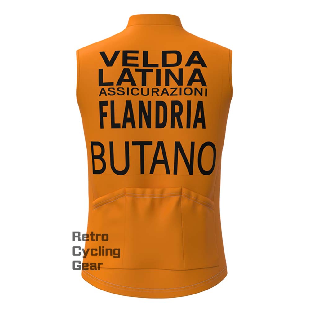 VELDA LATINA Fleece Retro Cycling Vest