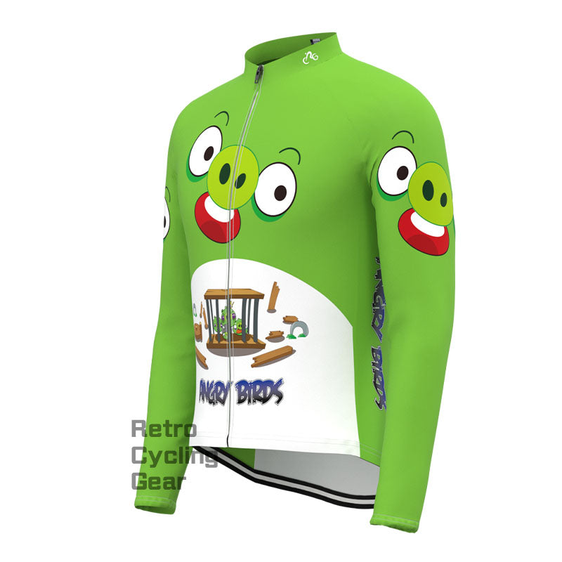 Green piglet Long Sleeve Jersey