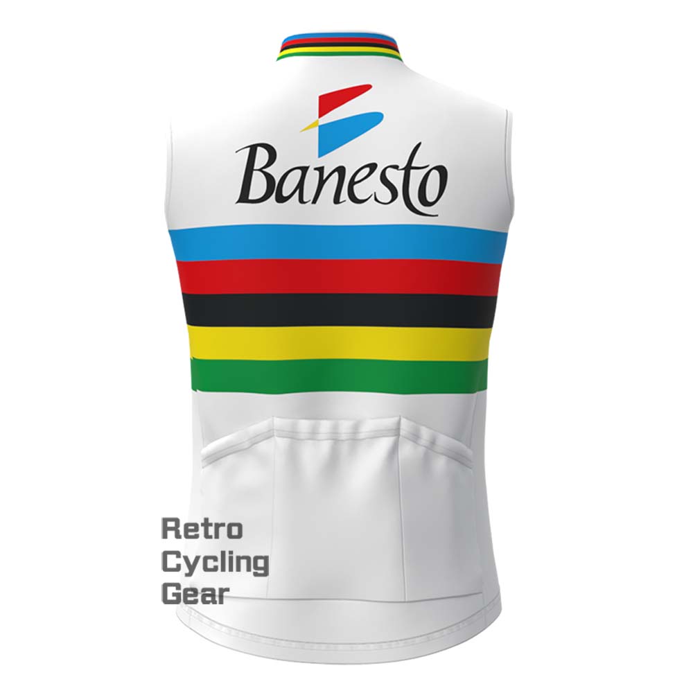 Streak Banesto Fleece Retro Cycling Vest