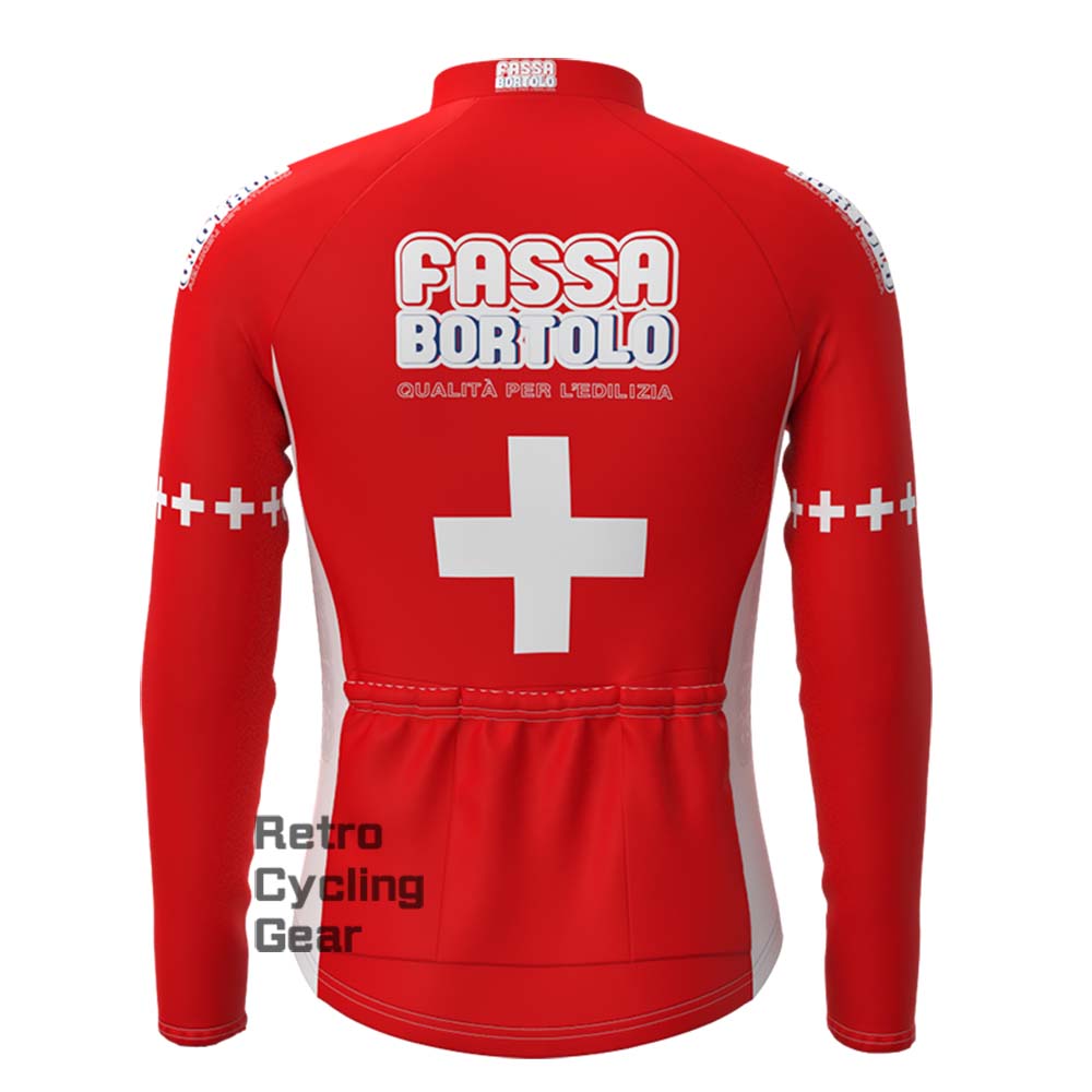 FASSA BORTOLO Retro Long Sleeve Cycling Kits