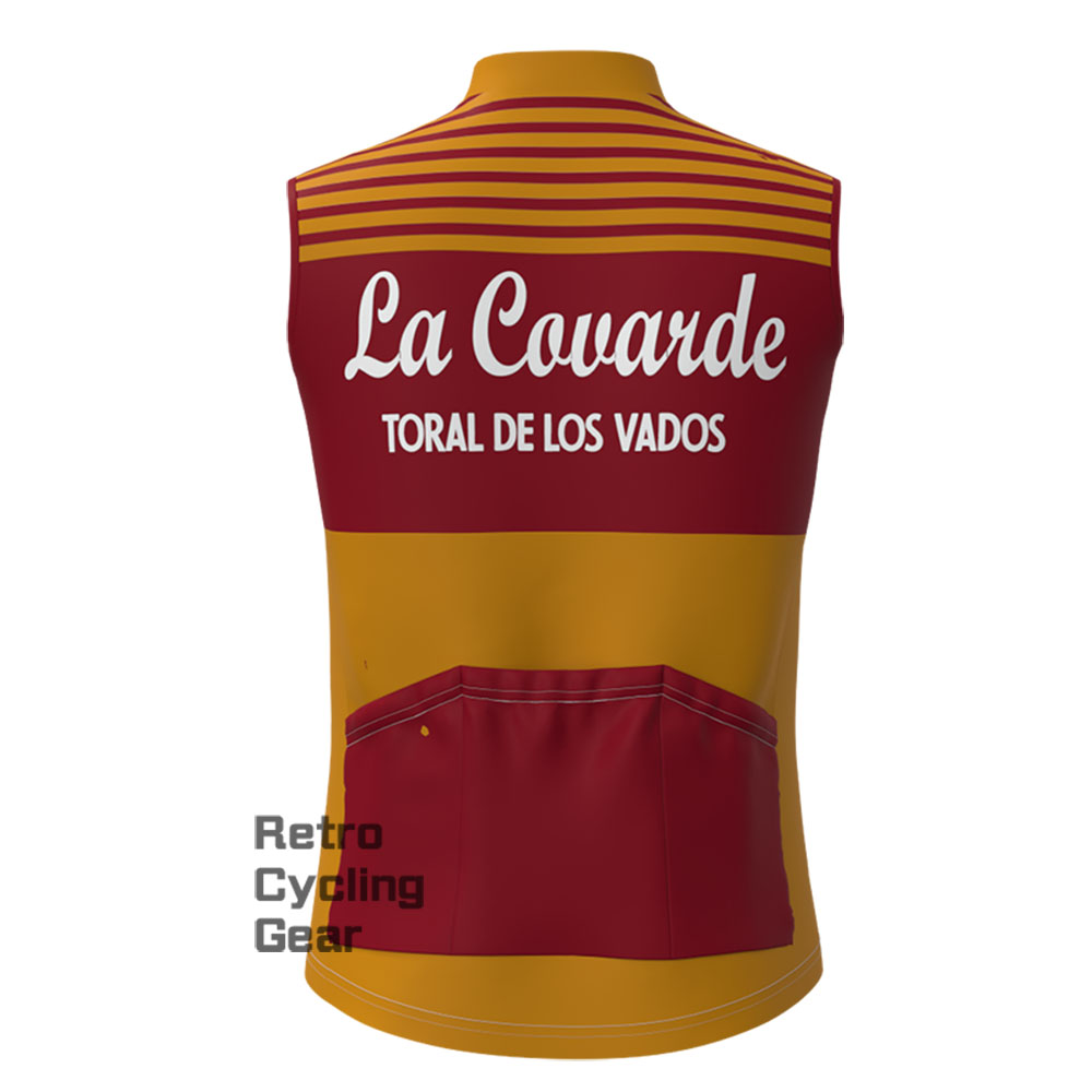 La Caualde Fleece Retro Cycling Vest