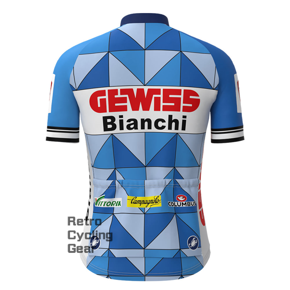 1988 Bianchi Retro Short Sleeve Cycling Jersey