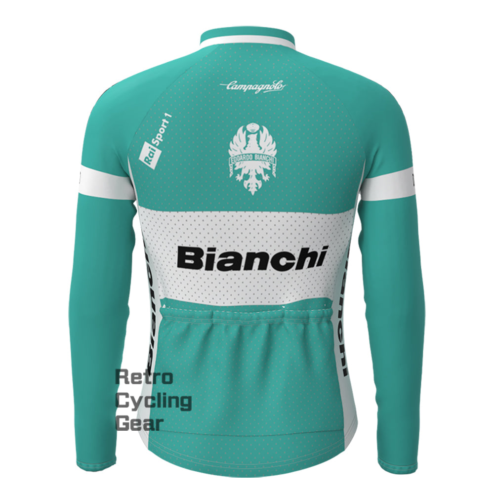 blue Bianchi Long Sleeve Jersey