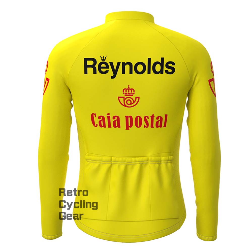 1983s yellow Reynolds Retro Long Sleeve Jersey