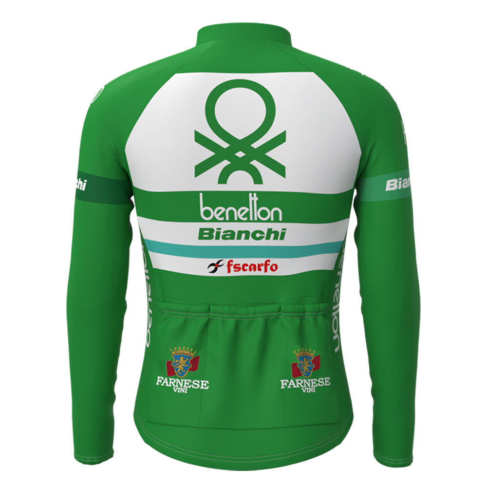 Benetton Bianchi Fleece Long Sleeves Jerseys