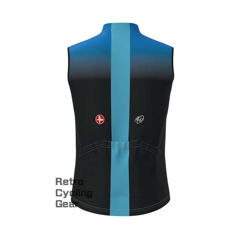 sky Retro Cycling Vest