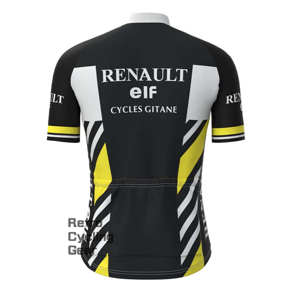 black elf Retro Short Sleeve Cycling Jersey