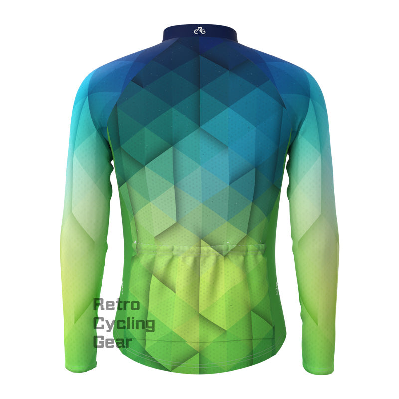 Glassy color Fleece Long Sleeve Jersey