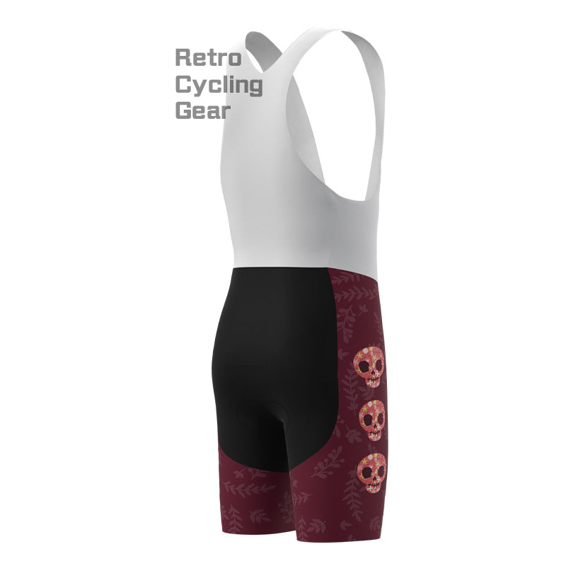 skull Bib Cycling Shorts