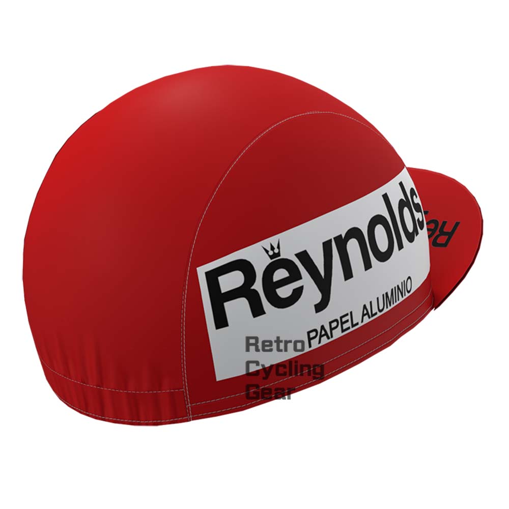 Red Reynolds Retro Cycling Cap