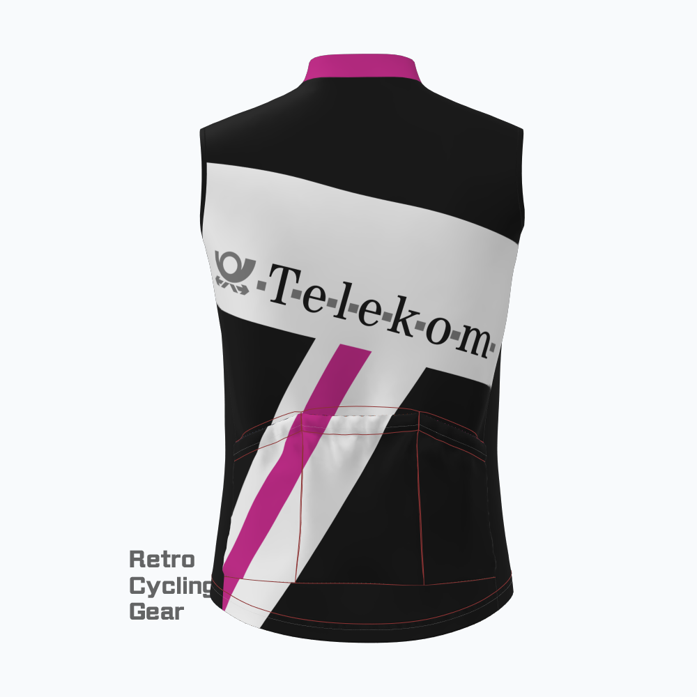 Telekom Fleece Retro Cycling Vest