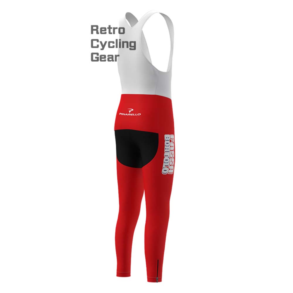 FASSA BORTOLO Fleece Retro Cycling Bib Pants