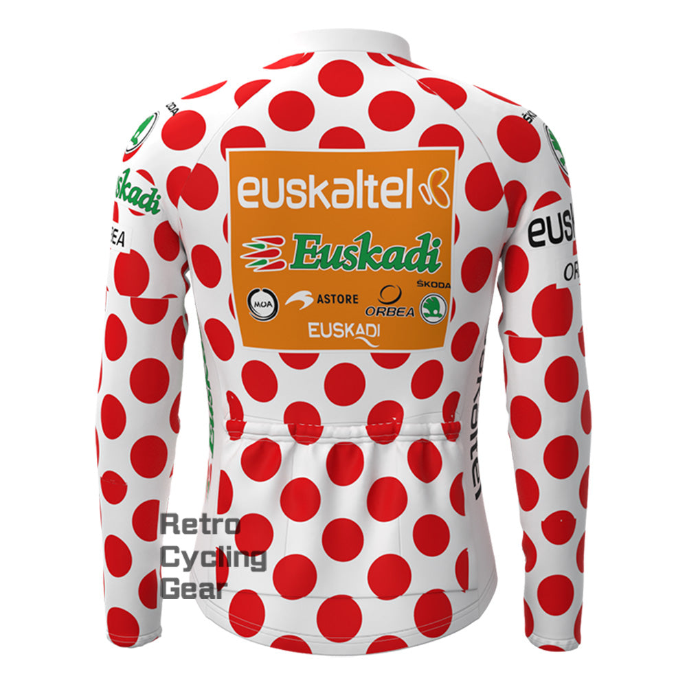 euskaltel Fleece Retro Long Sleeves Jerseys