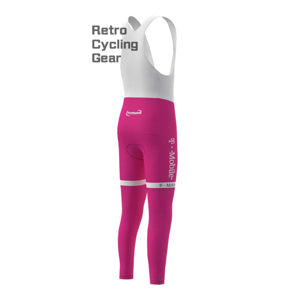 T-Mobile purple Fleece Retro Long Cycling Kits