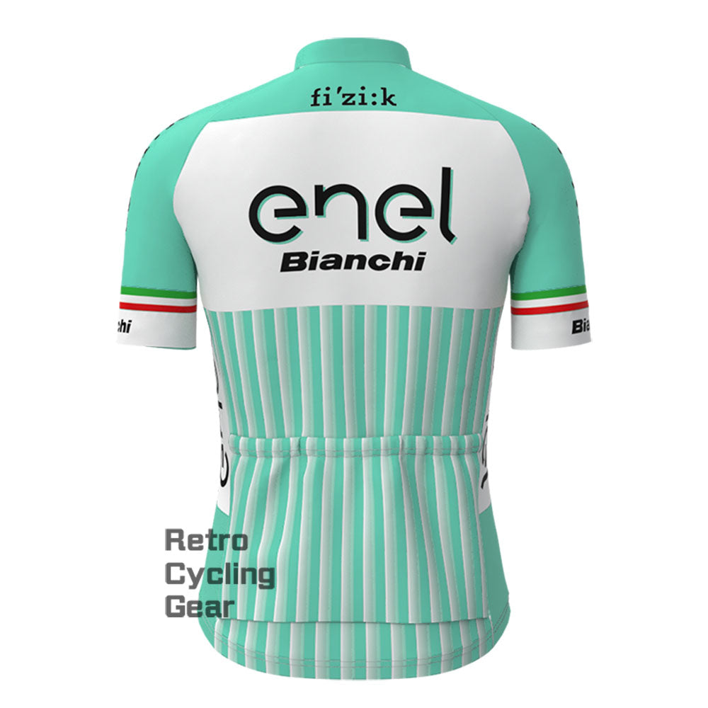 2017 Enel  Bianchi Short Sleeve Cycling Kits