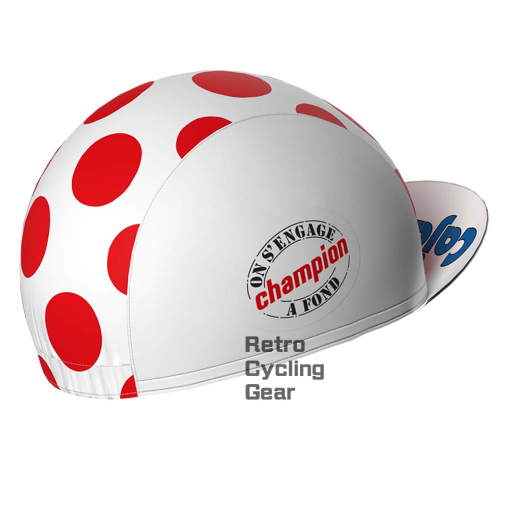 Red dot CLAS Retro Cycling Cap