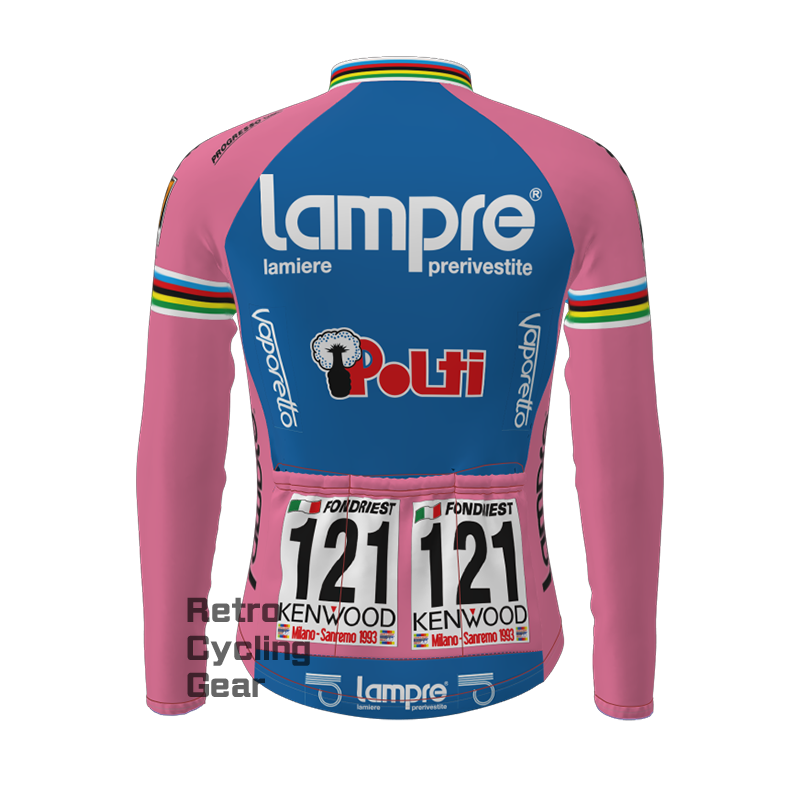 2013 lampre Retro Long Sleeve Jersey