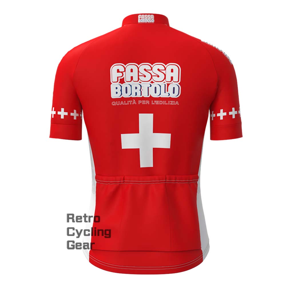 FASSA BORTOLO Retro Short Sleeve Cycling Kits