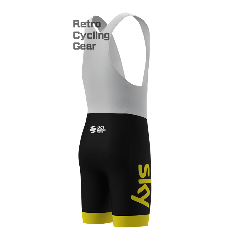 2018 sky Retro Bib Cycling Shorts