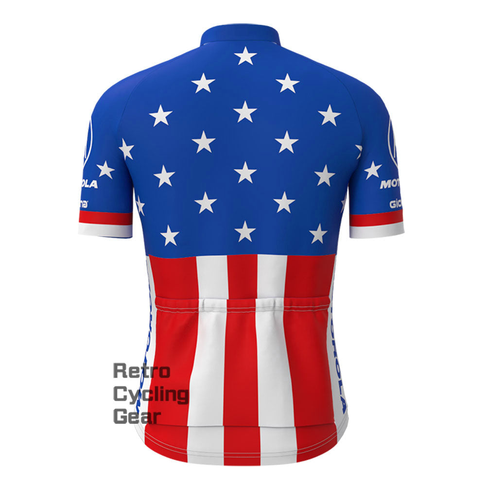 MOTOROLA Retro Short Sleeve Cycling Jersey